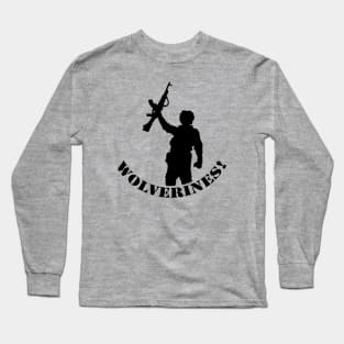 Wolverines! Long Sleeve T-Shirt